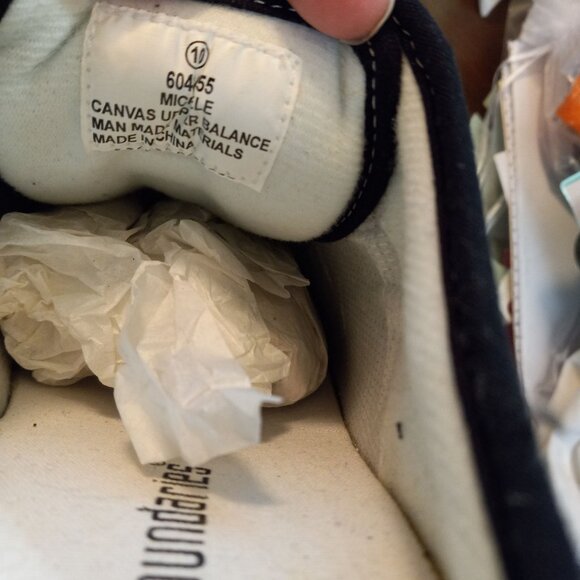 No Boundaries Size 10 Womens Canvas Platform Mules Sneakers Dragonfly Shoes NEW - Picture 6 of 6